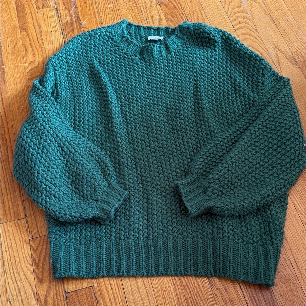 Le Lis Teal Knit Women's Sweater